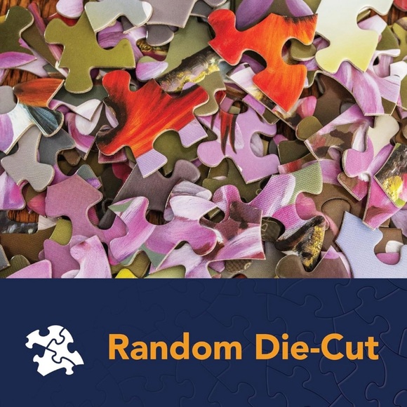 Bits and Pieces Butterfly Shaped Puzzle NEW - Picture 2 of 7